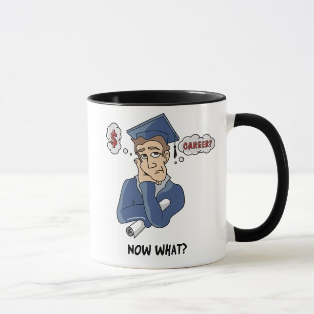 Caneca Graduação engraçada (Direita)