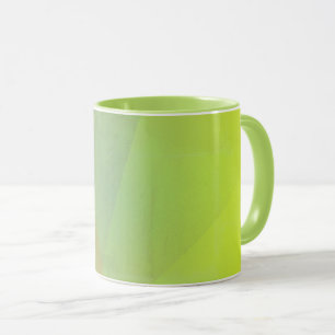 Caneca Graduação Geométrica Amarela Moderna