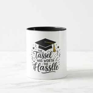 Caneca "Graduação Mug - Formando com Boné de retenção Ilu
