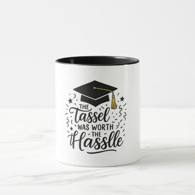 Caneca "Graduação Mug - Formando com Boné de retenção Ilu (Centro)