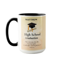 Graduação no Ensino Médio Sunburst Personalizado