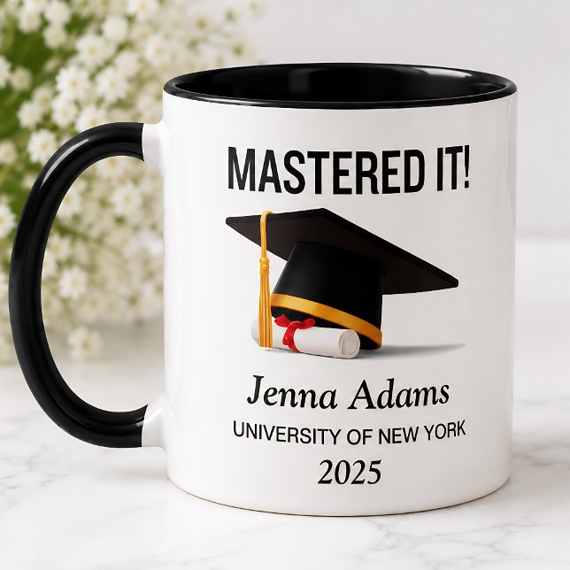 Caneca Graduação Personalizada Masterizou (Criador carregado)