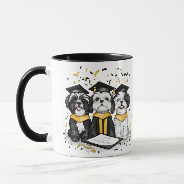 Caneca Graduação Shih Tzu Dogs (Esquerda)