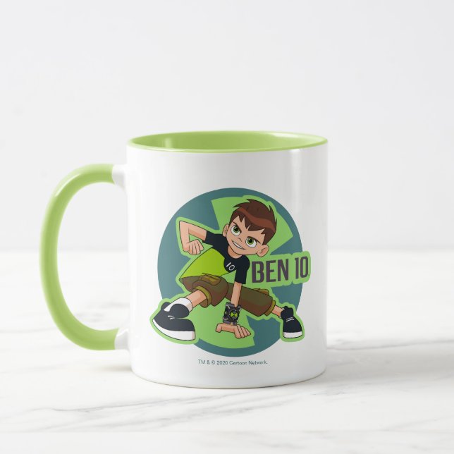 Caneca Gráfico Ben Tennyson Omnitrix (Esquerda)