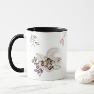Caneca Gráfico da Mariposa ao Luar