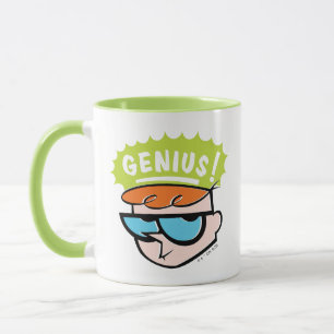 Caneca Gráfico de Chamada Dexter "Genius"