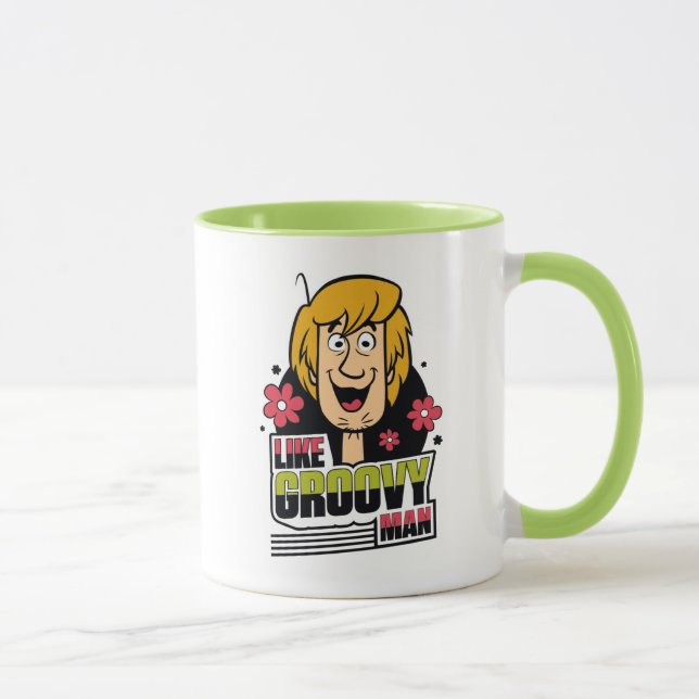 Caneca Gráfico de "Como o Homem de Groovy" (Direita)