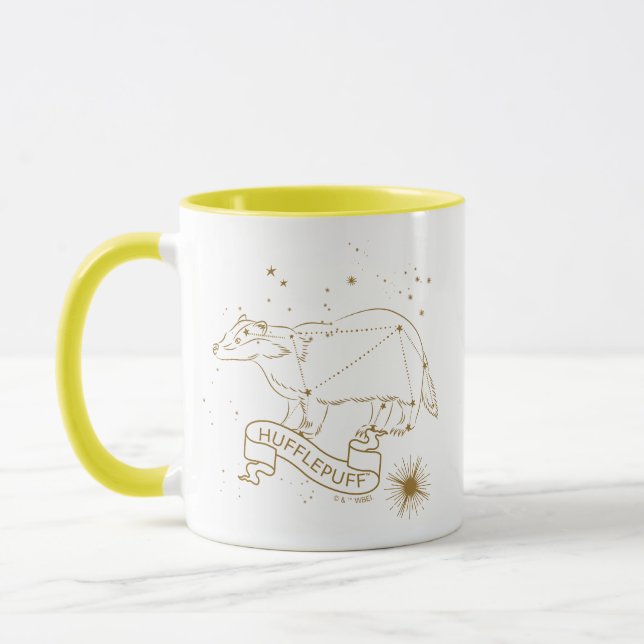 Caneca Gráfico de constelação HUFFLEPUFF™ (Esquerda)