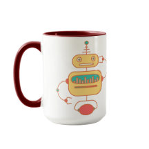 Gráfico do Espaço Robô Amarelo Retroativo