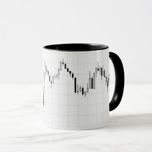 Caneca Gráfico do Forex candlestick