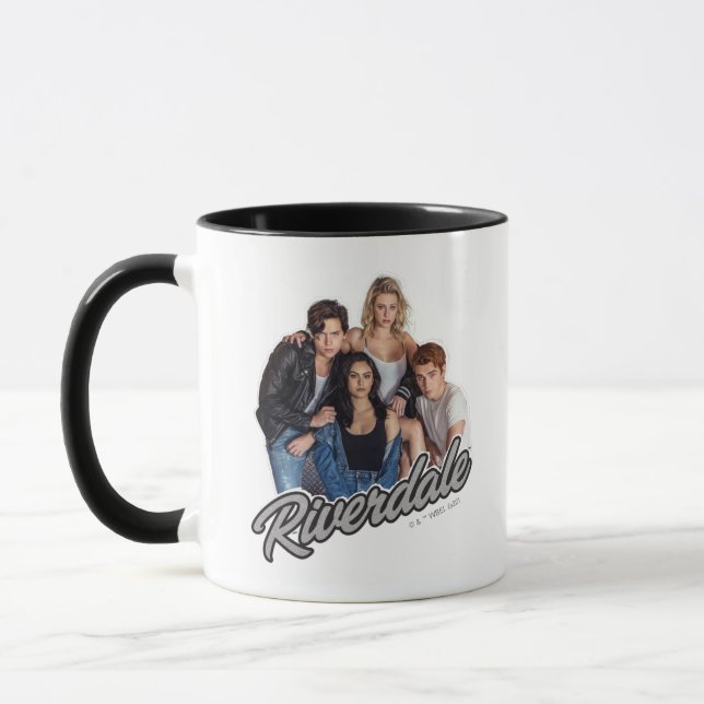 Caneca Gráfico do Grupo Riverdale Retro (Esquerda)
