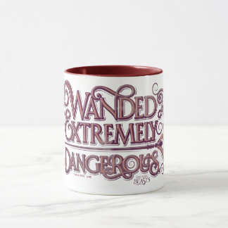 Caneca Gráfico Perigoso E Com Perigo - Rosa