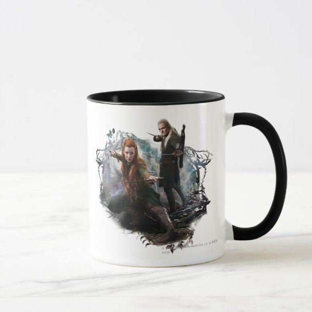 Caneca Gráfico TAURIEL™ e LEGOLAS GREENLEAF™ (Direita)