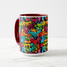 Caneca Grafite, Tinta Pingando