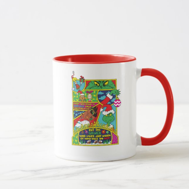 Caneca Gralha | Gráfico de banda desenhada (Direita)