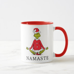 Caneca Gralha   Namaste Santa Claus