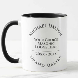 Caneca Grand Master Masonic