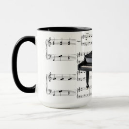 Caneca Grand Piano Mug