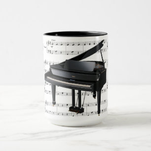 Caneca Grand Piano Mug