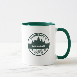 Caneca Grand Rapids Michigan Hometown Coffee Mug