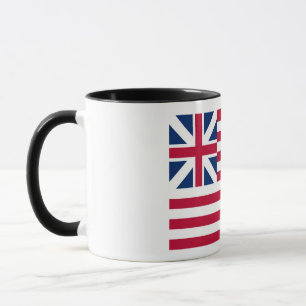 Caneca Grand Union, 1ª Bandeira dos EUA das Colônias