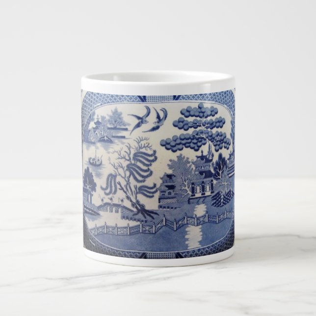 Caneca Grande Azul (Frente)