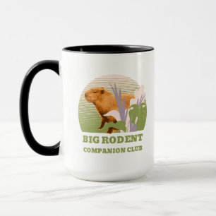 Caneca Grande Clube de Companheiros de Capivara