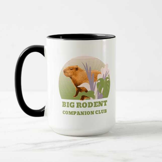 Caneca Grande Clube de Companheiros de Capivara (Esquerda)