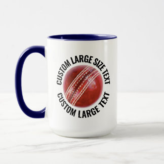 Caneca Grande Combinação Azul Marinho de Texto 15oz Críqu