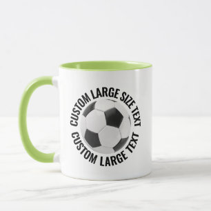 Caneca Grande Combo LIME GREEN de Texto 325ml Personaliza