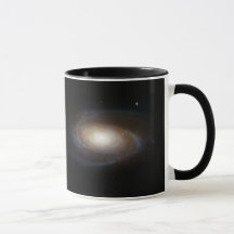 Caneca grande da galáxia espiral M81 do design de
