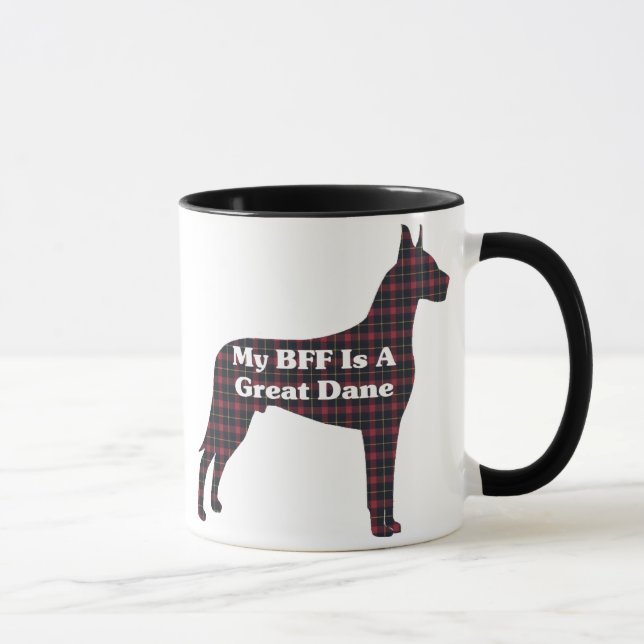 Caneca Grande Dane BFF Mug (Direita)