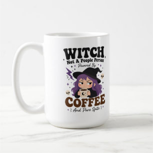 Caneca Grande de Café para Bruxa que Não Gosta de