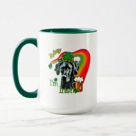 Caneca Grande Dia de São Patrício de Dane