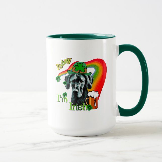Caneca Grande Dia de São Patrício de Dane (Direita)