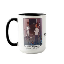 Caneca Grande do Dia do Espaço