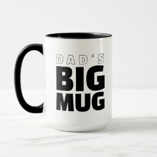 Caneca Grande do Dia dos Pais do Papai Moderno