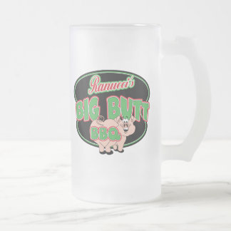 Caneca grande do fosco do CHURRASCO do bumbum de