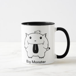 Caneca grande do monstro