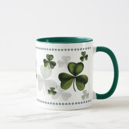 Caneca grande do trevo