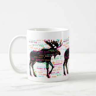 Caneca grande dos alces de Park City
