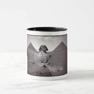 Caneca Grande Esfinge & Necrópole das Pirâmides de Gizé E