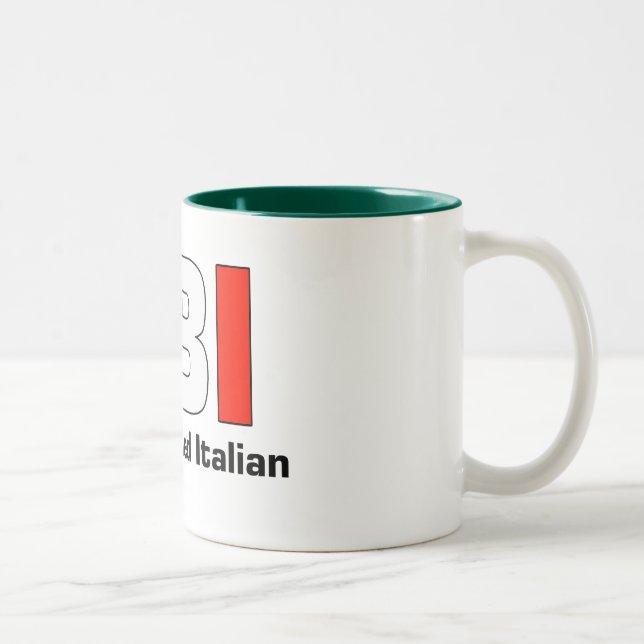 Caneca grande italiana completa da papá do FBI (Direita)