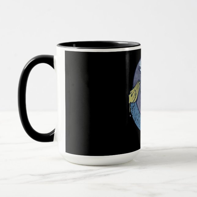 Caneca Grande Lúcio Peixe  (Esquerda)