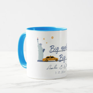Caneca Grande Maçã, grande Nova Iorque de casamento