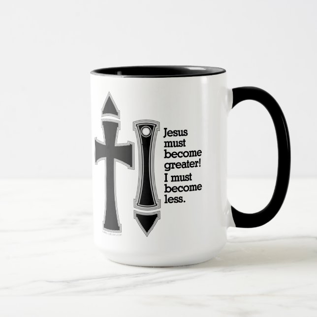 Caneca Grande-Menos John 3-30-B (Direita)