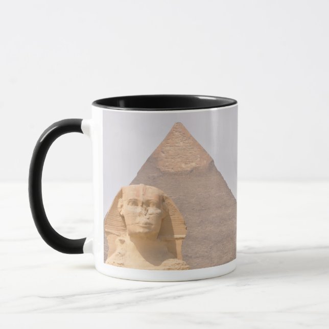 Caneca Grande Pirâmide de Gizé Egito Esfinge Monumento De (Esquerda)