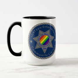 Caneca Grande saída para proteger a plataforma LGBT