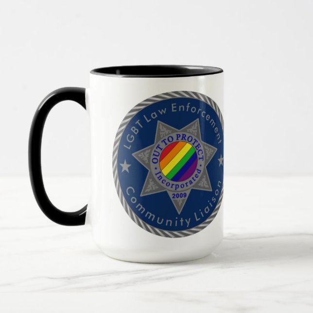 Caneca Grande saída para proteger a plataforma LGBT (Esquerda)