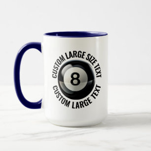 Caneca Grande Texto AZUL MARINHO Combo 15oz Personalizado